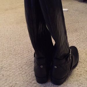 DKNY leather boots